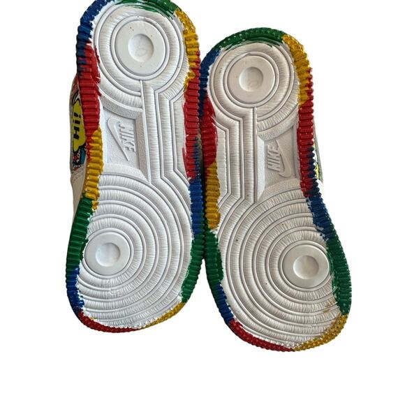 7C Toddler Nike Air Force 1 Custom Graffiti Comic Pop Art | ONE OF A KIND - Picture 14 of 15